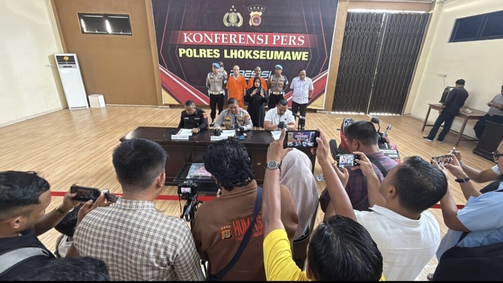 Polisi Tangkap Terduga Pelaku Pembakaran Rumah di Aceh Utara, Sita Senpi Rakitan