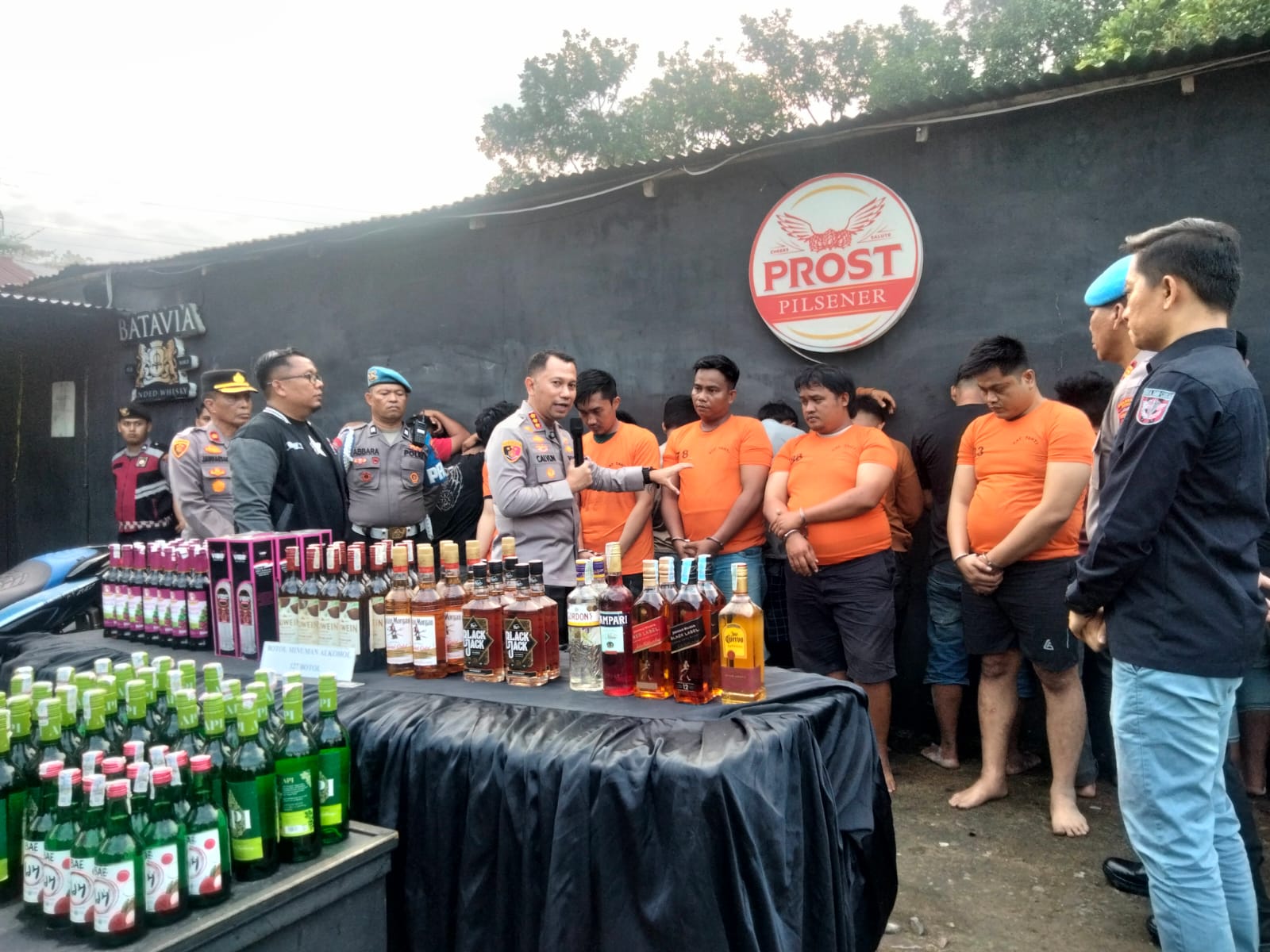 Polrestabes Medan Ungkap Jaringan Narkotika di Cafe Terbul Pancur Batu, 5 Karyawan Ditetapkan Tersangka